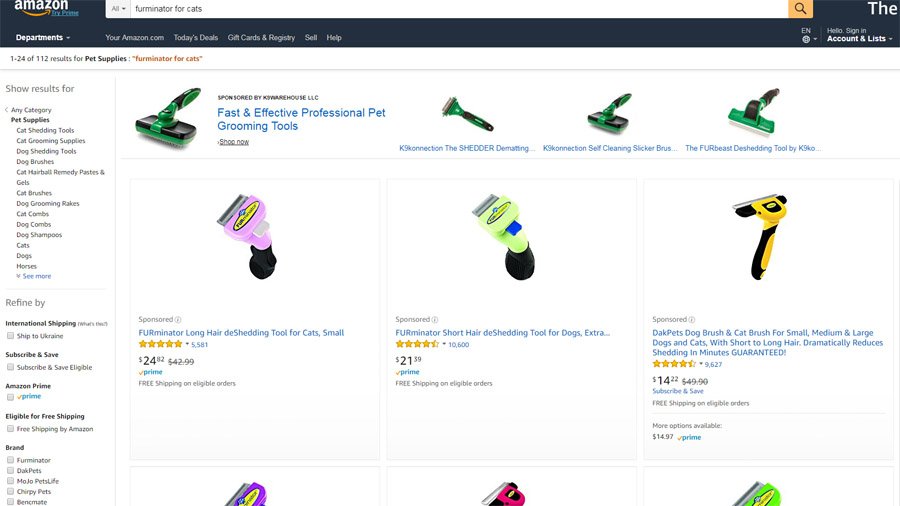 Onde comprar um Furminator